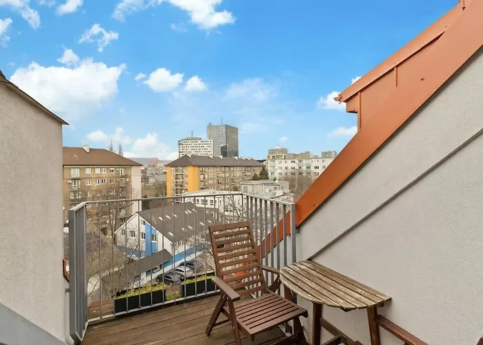 Utulny S Klimou Appartement *